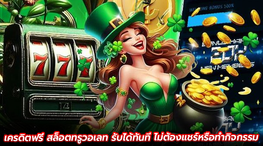 เครดิตฟรี สล็อตทรูวอเลท