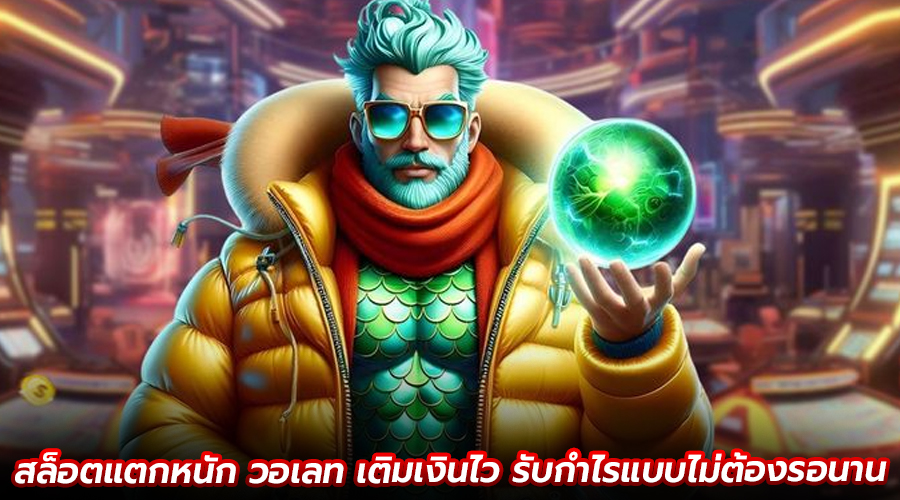 สล็อตแตกหนัก วอเลท